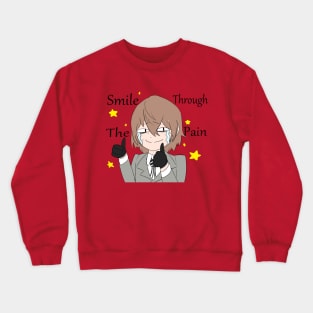 Akechi Smiling through the Pain Crewneck Sweatshirt